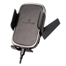 Load image into Gallery viewer, Course Motorsports Phone Mount for Honda Pilot &amp; Passport (16-26) Ridgeline (16-22) Cradle / Magnetic / Magsafe Wireless Charging - Right / Cradle Head - Charging Auto Closing (Black) Alternate Image