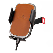 Load image into Gallery viewer, Course Motorsports Phone Mount for Dodge Charger (2011-2023) Cradle / Magnetic / Magsafe Wireless Charging - Right / Cradle Head - Charging Auto Closing (Tan) Alternate Image