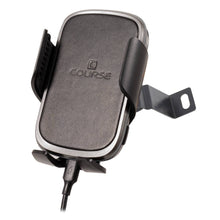 Load image into Gallery viewer, Course Motorsports Phone Mount for Chevy Camaro (2010-2015) Cradle / Magnetic / Magsafe Wireless Charging - Right / Cradle Head - Charging Auto Closing (Black) Alternate Image