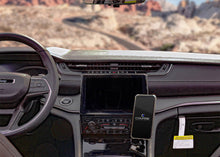 Load image into Gallery viewer, Course Motorsports Phone Mount for Jeep Grand Cherokee WL (2021-2026) Cradle / Magnetic / MagSafe Wireless Charging Alternate Image