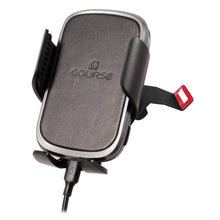 Load image into Gallery viewer, Course Motorsports Phone Mount for Dodge Challenger (2015-2023) Cradle / Magnetic / Magsafe Wireless Charging - Right / Cradle Head - Charging Auto Closing (Black) Alternate Image