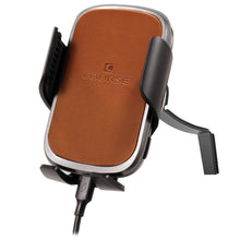Load image into Gallery viewer, Course Motorsports Phone Mount for Mazda Miata ND (2016-2025) Cradle / Magnetic / Magsafe Wireless Charging - Right / Cradle Head - Charging Auto Closing (Tan) Alternate Image
