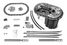 Load image into Gallery viewer, Radium Engineering FCST-X Surge Tank - Walbro GSS342/ AEM 50-1200/ DW440/ Walbro GSS342/ Bosch BR540/ F90000267/274/285/ Brushless Ti Automotive E5LM - 2 Surge Pumps + 1 Lift Pump Included - Walbro F90000274 Alternate Image