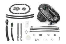 Load image into Gallery viewer, Radium Engineering FCST-X Surge Tank - Walbro GSS342/ AEM 50-1200/ DW440/ Walbro GSS342/ Bosch BR540/ F90000267/274/285/ Brushless Ti Automotive E5LM - For External Pumps Alternate Image
