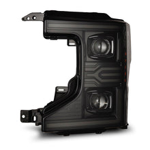Load image into Gallery viewer, AlphaRex LED Projector Headlights for Ford F250 F350 F450 F550 Super Duty (2020-2022) Luxx Series with Sequential Signal - Alpha Black / Black / Chrome Alternate Image