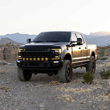 Load image into Gallery viewer, AlphaRex LED Projector Headlights for Ford F250 F350 F450 F550 Super Duty (2020-2022) Nova Series with Sequential Signal - Alpha Black / Black / Chrome Alternate Image