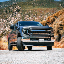 Load image into Gallery viewer, AlphaRex LED Projector Headlights for Ford F250 F350 F450 F550 Super Duty (2020-2022) Nova Series with Sequential Signal - Alpha Black / Black / Chrome Alternate Image