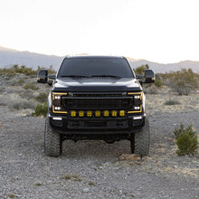 Load image into Gallery viewer, AlphaRex LED Projector Headlights for Ford F250 F350 F450 F550 Super Duty (2020-2022) Nova Series with Sequential Signal - Alpha Black / Black / Chrome Alternate Image
