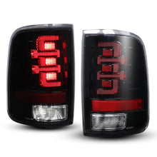 Load image into Gallery viewer, Winjet LED Tail Lights for Ford F150 (2004-2008) with or without Sequential Turn Signal Light - Matte Black / Chrome / Gloss Black Alternate Image