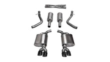 Load image into Gallery viewer, Corsa Exhaust Dodge Challenger R/T 5.7L V8 (15-16) Catback w/ Xtreme Mufflers - Black Alternate Image