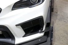 Load image into Gallery viewer, APR Front Bumper Canards Subaru WRX STI / WRX (2018-2021) [Set of 4 - Carbon Fiber] AB-808048 Alternate Image