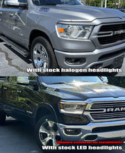 Load image into Gallery viewer, AlphaRex LED Projector Headlights Dodge Ram 1500 (19-23) [3D Ice-Cube LED - NOVA Series w/ DRL] Black or Jet Black Alternate Image