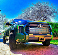 Load image into Gallery viewer, M&amp;R Automotive Dual 40" LED Light Bars for Toyota Tundra 3rd Gen (22-26) Behind Grille Alternate Image