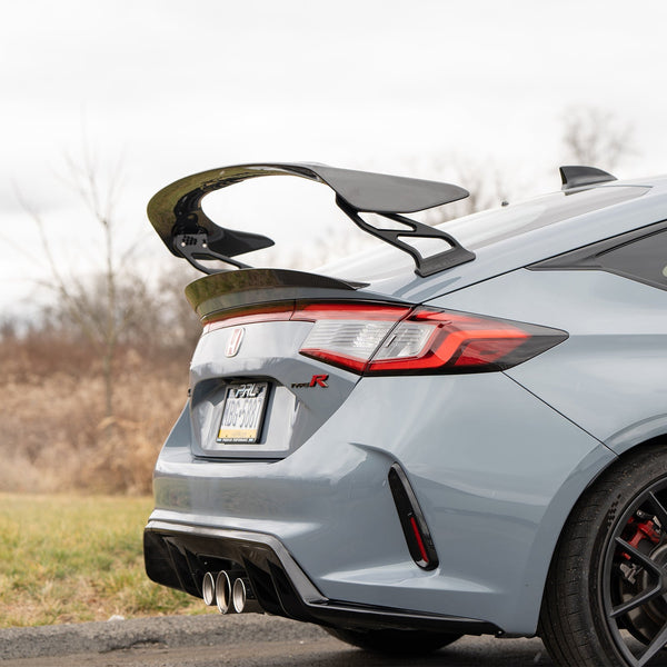 Iw Riser PRL Wing Risers Honda Civic Type-R FL5 (2023-2024) Black Pair