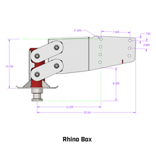 Load image into Gallery viewer, Gen-Y Hitch Executive Torsion Flex King Pin Box - Fifth Wheel or Rhino Fifth Wheel Pin Box Alternate Image