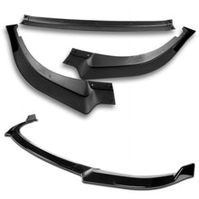 Load image into Gallery viewer, DNA Front Bumper Lip for Kia Stinger (2018-2022) 3-Piece CK-Style with Gloss Black Finish - Default Title Alternate Image