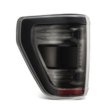 Load image into Gallery viewer, AlphaRex LED Tail Lights for Ford F150 / Raptor (2021-2023) Luxx Series with Sequential Turn Signal - Alpha-Black / Black / Black Red Alternate Image