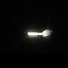 Load image into Gallery viewer, AlphaRex LED Tail Lights for Ford F150 / Raptor (2021-2023) Luxx Series with Sequential Turn Signal - Alpha-Black / Black / Black Red Alternate Image