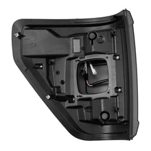 Load image into Gallery viewer, AlphaRex LED Tail Lights for Ford F150 / Raptor (2021-2023) Luxx Series with Sequential Turn Signal - Alpha-Black / Black / Black Red Alternate Image