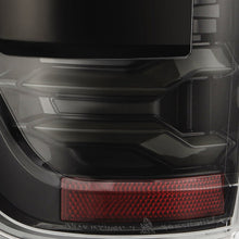 Load image into Gallery viewer, AlphaRex LED Tail Lights for Ford F150 / Raptor (2021-2023) Luxx Series with Sequential Turn Signal - Alpha-Black / Black / Black Red Alternate Image