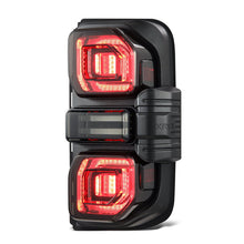 Load image into Gallery viewer, AlphaRex LED Tail Lights for Ford Bronco (2021-2026) Prismatic NOVA Series with Sequential Signal -  Alpha Black / Black Alternate Image