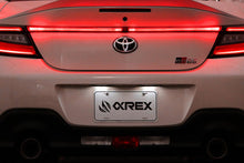 Load image into Gallery viewer, AlphaRex LED Trunk Light for Toyota GR86 / Subaru BRZ (2021-2026) Luxx Series - Black / Chrome Housing with Smoked / Red Lens Alternate Image