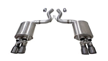 Load image into Gallery viewer, Corsa Exhaust Ford Mustang GT 5.0L S550 Convertible / Coupe (18-23) Axleback w/ Sport &amp; Touring Mufflers - W/ Active Valve Exhaust / Gunmetal Alternate Image