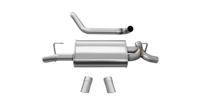 Corsa Exhaust Jeep Wrangler JLU / JL 3.6L 2.0L Turbo (18-23) Axleback Sport or Touring Mufflers