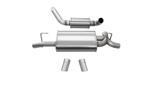 Corsa Exhaust Jeep Wrangler JLU / JL 3.6L 2.0L Turbo (18-23) Axleback Sport or Touring Mufflers