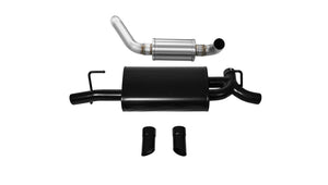 Corsa Exhaust Jeep Wrangler JLU / JL 3.6L 2.0L Turbo (18-23) Axleback Sport or Touring Mufflers