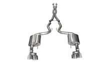 Load image into Gallery viewer, Corsa Exhaust Ford Mustang Coupe 5.0L S550 (18-23) Catback w/ Sport or Xtreme Mufflers - w/ Out Active Valve Exhaust / Sport / Polished Alternate Image