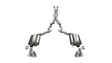 Load image into Gallery viewer, Corsa Exhaust Ford Mustang GT 5.0L Convertible S550 (18-23) Catback w/ Xtreme Mufflers - Sport / Polished Alternate Image