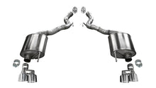 Load image into Gallery viewer, Corsa Exhaust Ford Mustang GT 5.0L S550 Convertible / Coupe (18-23) Axleback w/ Sport &amp; Touring Mufflers - W/ Out Active Valve Exhaust / Polished Alternate Image