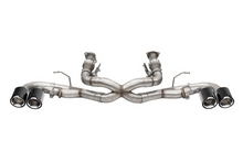 Load image into Gallery viewer, Corsa Exhaust Corvette C8 6.2L V8 Without Factory NPP (20-25) Catback with Polish or Carbon Fiber Finish - Carbon Fiber (Flat) / Yes / Polished Alternate Image