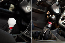 Load image into Gallery viewer, COBB Shift Knob Subaru WRX (2002-2014) Short or Tall with Black or White Finish - Non-Weighted / Black Short w/ Red Base Alternate Image