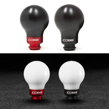 Load image into Gallery viewer, COBB Shift Knob Subaru WRX (2002-2014) Short or Tall with Black or White Finish - Non-Weighted / Black Short w/ Red Base Alternate Image