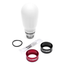 Load image into Gallery viewer, COBB Shift Knob Subaru WRX (2002-2014) Short or Tall with Black or White Finish - Weighted / White Long Alternate Image
