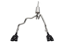 Load image into Gallery viewer, Corsa Exhaust Chevy Silverado 1500 / GMC Sierra 1500 / Sierra Denali 1500 5.3L (19-25) Catback w/ Sport Mufflers - 157" Wheelbase / Twin 4.0" / Black Powder Coat Alternate Image