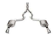 Load image into Gallery viewer, Corsa Exhaust Ford Mustang GT 5.0L S650 (24-25) Catback w/ Xtreme or Sport Mufflers - w/ Out Active Valve (Slash Cut) / Polished / Xtreme Alternate Image