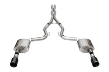 Load image into Gallery viewer, Corsa Exhaust Ford Mustang GT 5.0L S650 (24-25) Catback w/ Xtreme or Sport Mufflers - w/ Out Active Valve (Straight Cut) / Black / Xtreme Alternate Image