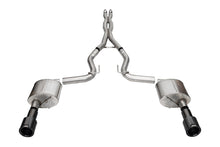 Load image into Gallery viewer, Corsa Exhaust Ford Mustang GT 5.0L S650 (24-25) Catback w/ Xtreme or Sport Mufflers - w/ Out Active Valve (Straight Cut) / Carbon Fiber Tips / Xtreme Alternate Image