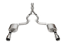 Load image into Gallery viewer, Corsa Exhaust Ford Mustang GT 5.0L S650 (24-25) Catback w/ Xtreme or Sport Mufflers - w/ Out Active Valve (Slash Cut) / Polished / Sport Alternate Image