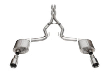 Load image into Gallery viewer, Corsa Exhaust Ford Mustang GT 5.0L S650 (24-25) Catback w/ Xtreme or Sport Mufflers - w/ Out Active Valve (Straight Cut) / Polished / Sport Alternate Image