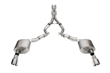 Load image into Gallery viewer, Corsa Exhaust Ford Mustang GT 5.0L Convertible S650 (24-25) Catback w/ Xtreme Mufflers - Pro-Series Tip (Slash Cut) / Polished Alternate Image
