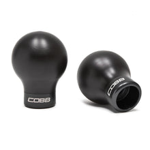 Load image into Gallery viewer, COBB Shift Knob Subaru WRX STI (09-19) WRX (15-24) Short or Tall with Black or White Finish - Non-Weighted / Black Short w/ Black Base Alternate Image