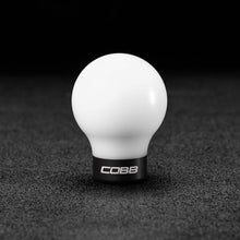 Load image into Gallery viewer, COBB Shift Knob Subaru WRX STI (09-19) WRX (15-24) Short or Tall with Black or White Finish - Non-Weighted / White Short w/ Black Base Alternate Image