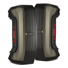 Load image into Gallery viewer, AlphaRex LED Tail Lights for Toyota Tundra (2022-2026) Prismatic NOVA-Series with Sequential Turn Signal - Black / Alpha-Black / Black-Red Housing Alternate Image