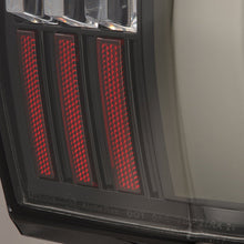 Load image into Gallery viewer, AlphaRex LED Tail Lights for Toyota Tundra (2022-2026) Prismatic NOVA-Series with Sequential Turn Signal - Black / Alpha-Black / Black-Red Housing Alternate Image