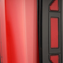 Load image into Gallery viewer, AlphaRex LED Tail Lights for Toyota Tundra (2022-2026) Prismatic NOVA-Series with Sequential Turn Signal - Black / Alpha-Black / Black-Red Housing Alternate Image