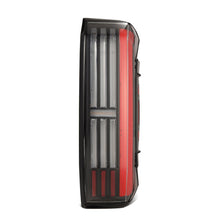 Load image into Gallery viewer, AlphaRex LED Tail Lights for Toyota Tundra (2022-2026) Prismatic NOVA-Series with Sequential Turn Signal - Black / Alpha-Black / Black-Red Housing Alternate Image